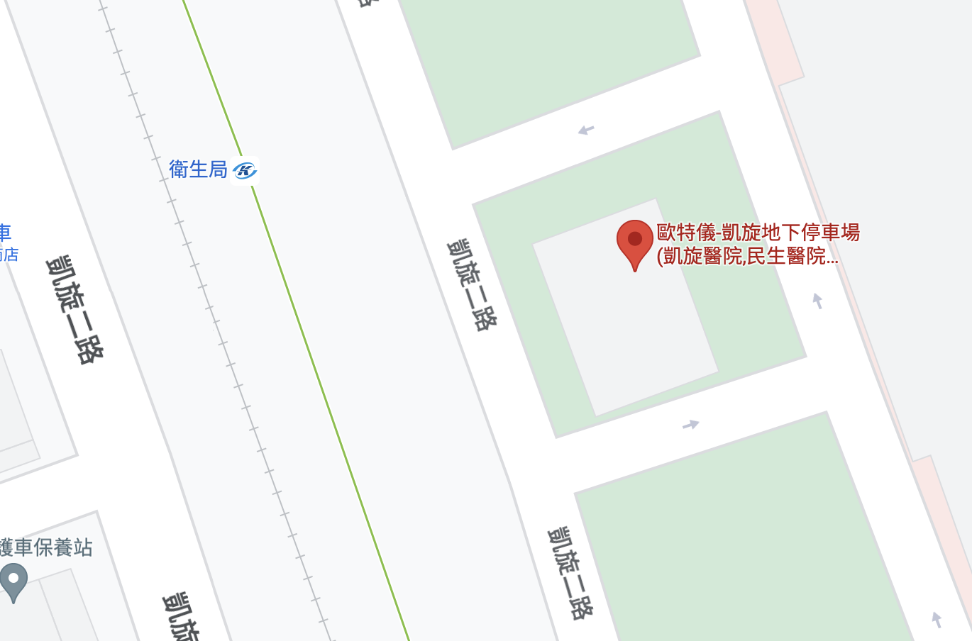 parking lot map screenshot