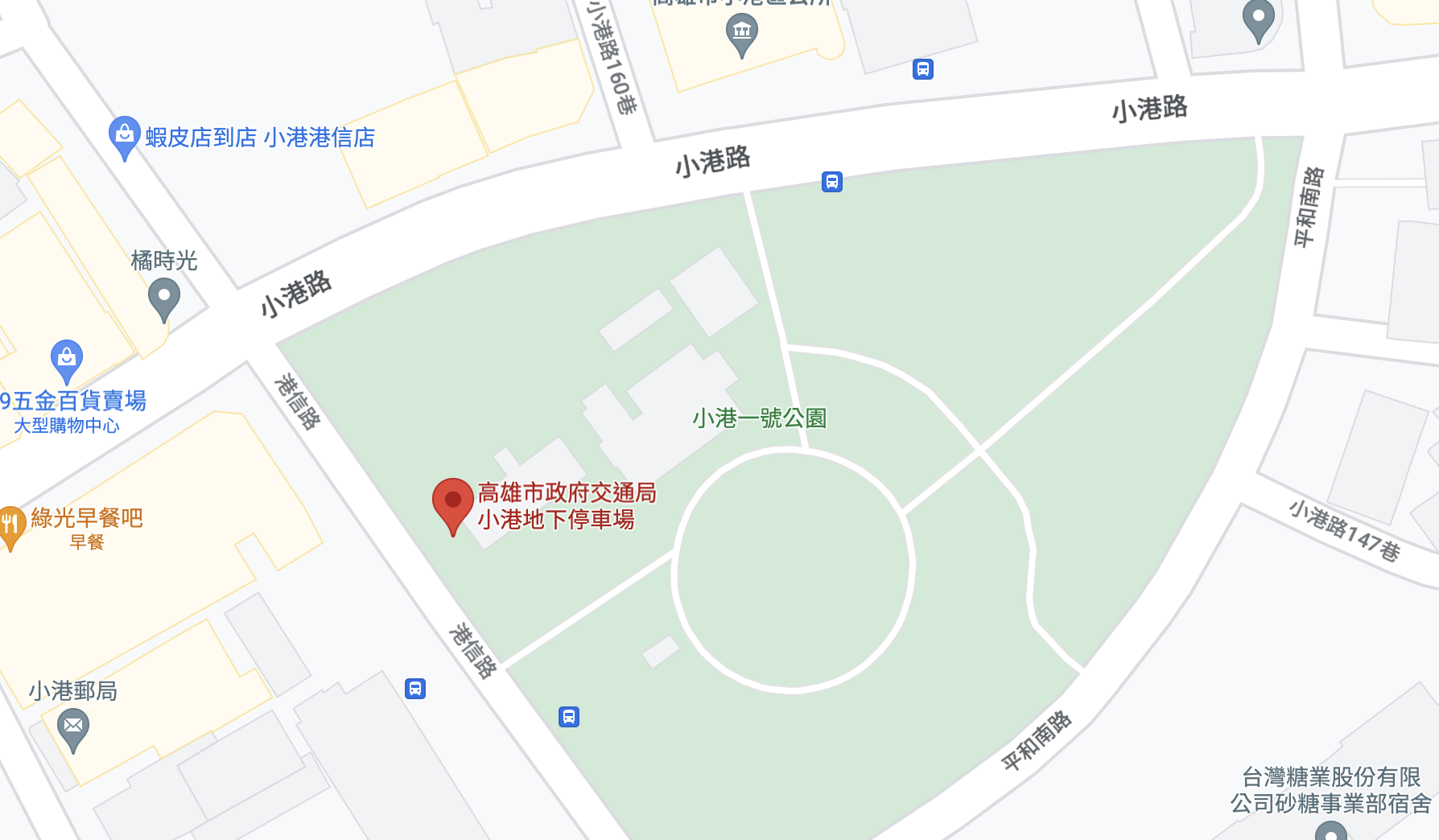parking lot map screenshot