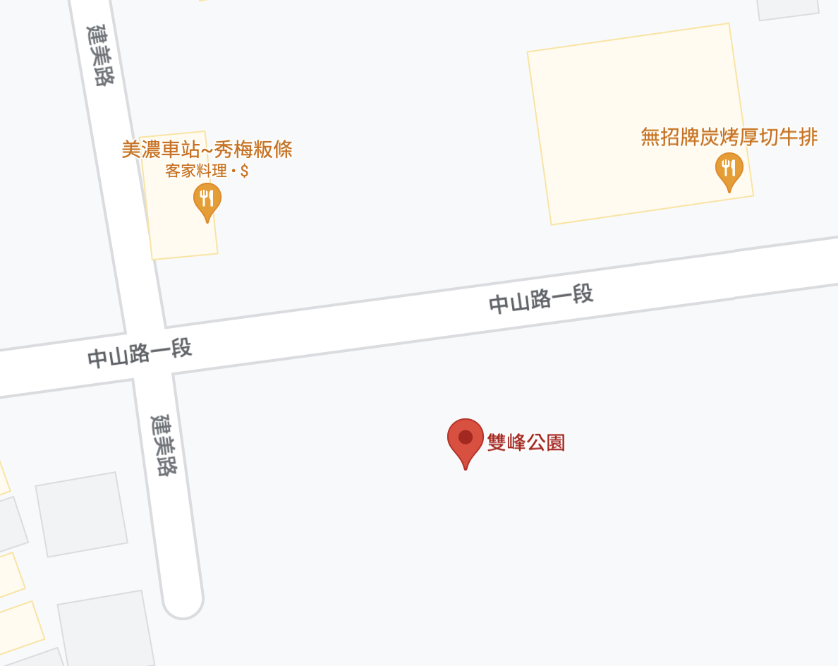 parking lot map screenshot